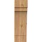 Ekena Millwork 6"W x 8"D x 20"H Merced Rough Sawn Knee Brace, Western Red Cedar BRC06X08X20MRC00RWR - alternate 2